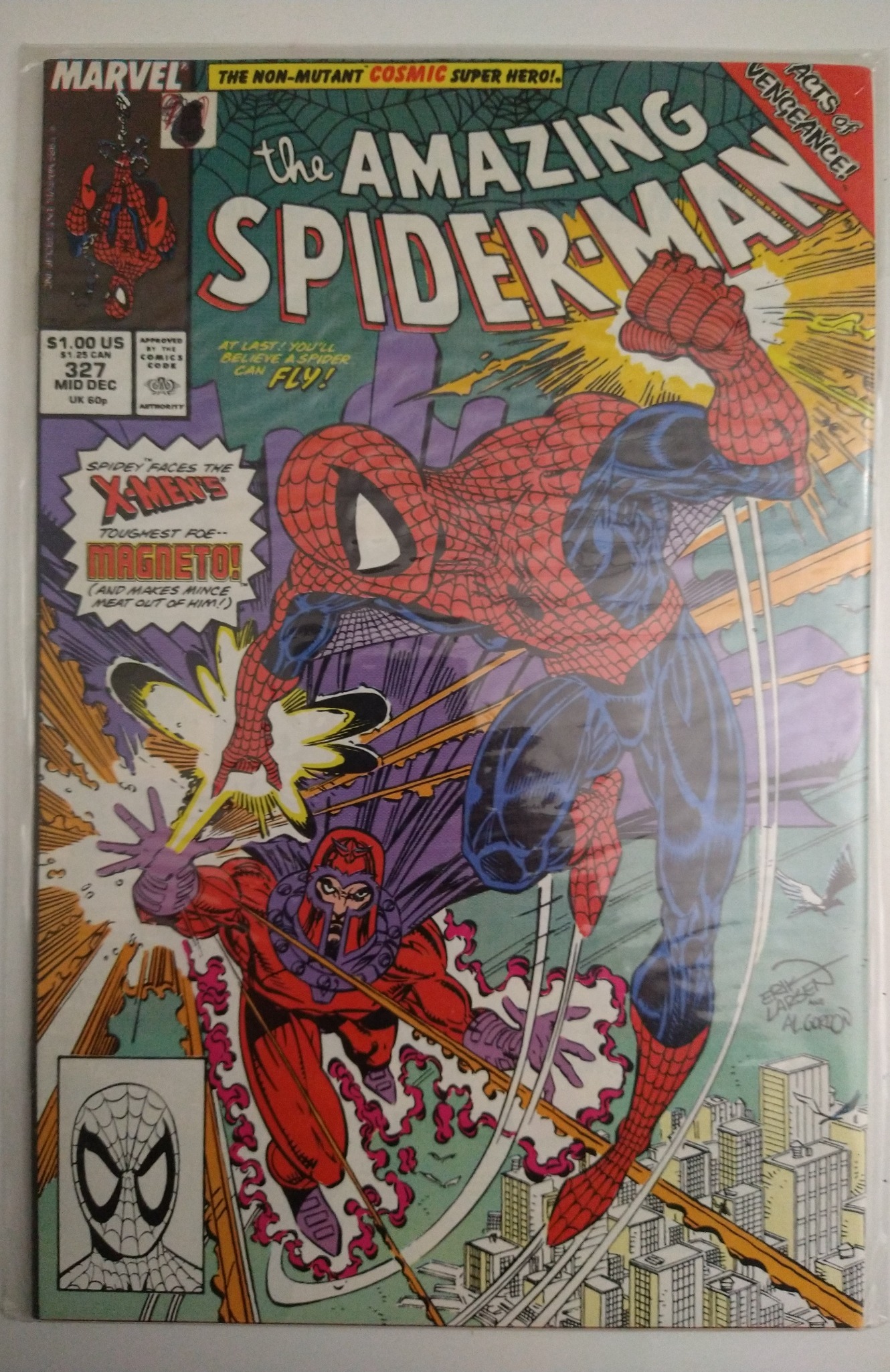 The Amazing Spider-Man #327 Direct Edition (1989) | Comic Books - Copper  Age, Marvel / HipComic