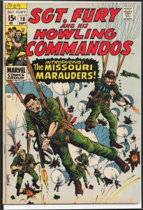 Sgt. Fury #70 (1969) Sgt. Fury