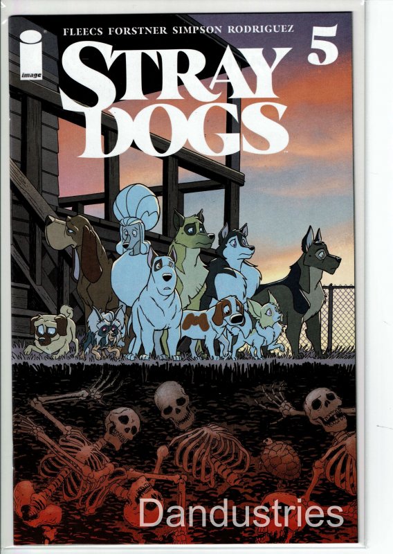 Stray Dogs #5 Tony Fleecs CnP (Comics and Ponies) Exclusive Variant Cover