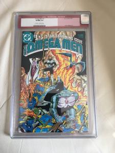 OMEGA MEN #1 CGC 9.0 DC Comics Keith Giffen Art