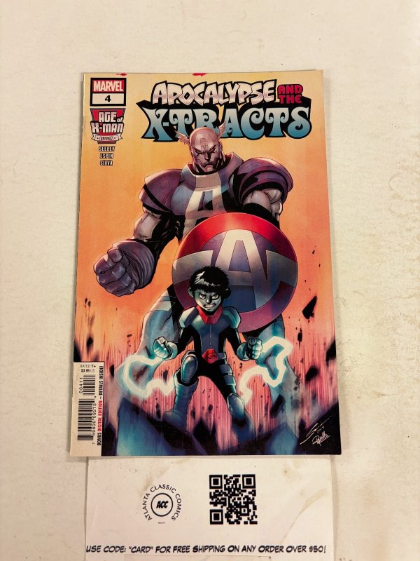 Apocalypse and the X-Tracts #4 NM Marvel Comic Books Rogue Gambit 3 HH79