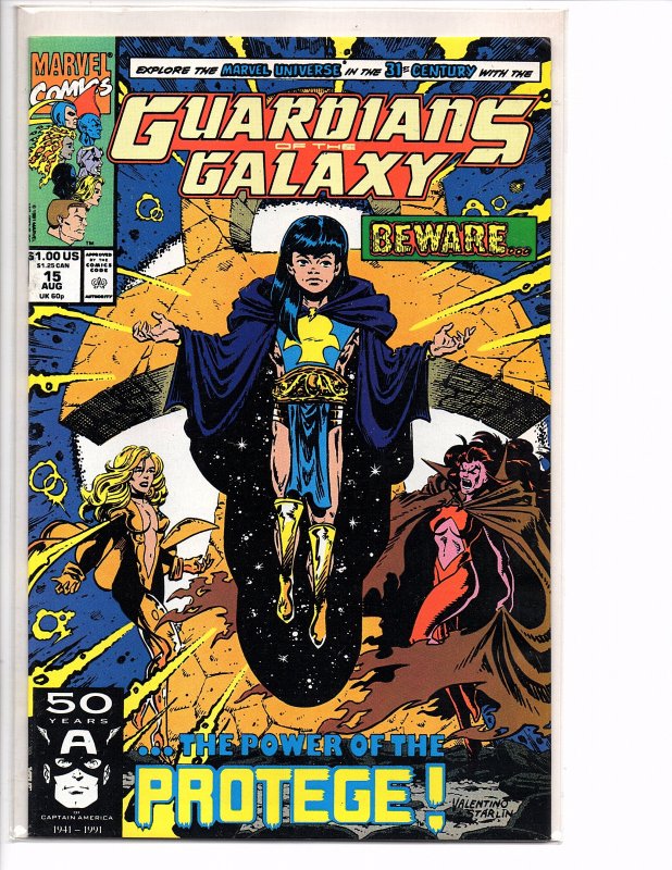 Marvel Comics Guardians of the Galaxy #15 1st app. Protege Jim Valentino