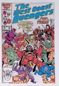 West Coast Avengers #15 (Dec 1986, Marvel) 8.0 VF