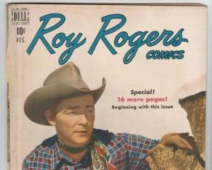 Roy Rogers Comics #20 strict FN- 6.0   Giant Golden Age Collection Found