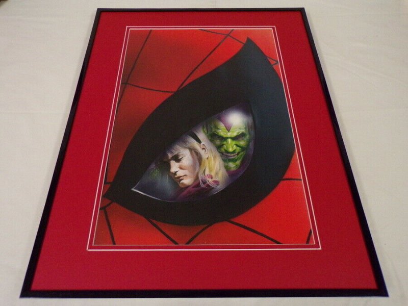 Marvels #4 Spider-Man Green Goblin Gwen Stacy Framed 16x20 Cover Poster Display  