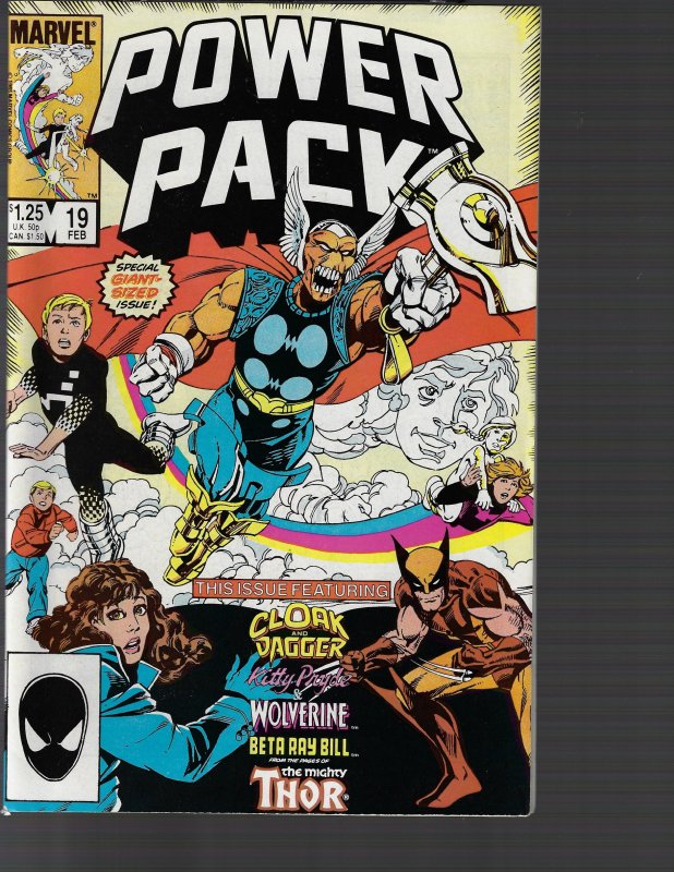 Power Pack #19 (Marvel, 1986)