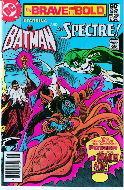 Brave and the Bold # 180 The Spectre's Adventure Comics Creative Team re...