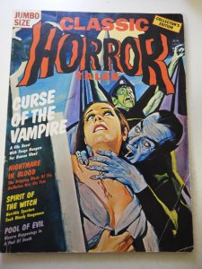 Horror Tales Vol 8 #3 (1977) VG- Condition 1/4 tear fc small stain bc