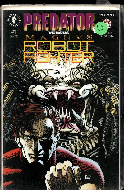 Predator vs. Magnus Robot Fighter #1 (1992) Predator