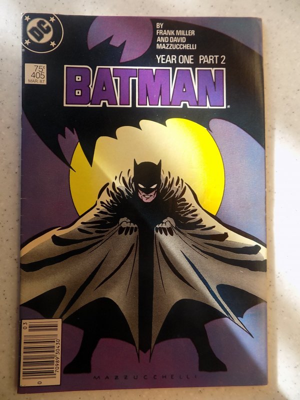 BATMAN # 404-407 YEAR ONE COMPLETE DC FRANK MILLER DETECTIVE