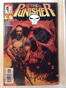 Punisher 1-12 Complete Near Mint Lot Set Run Plus The Cell Signed 1 Ennis