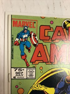 Captain America (1985) # 307 (VF)  Canadian Price Variant CPV...1st App Madcap