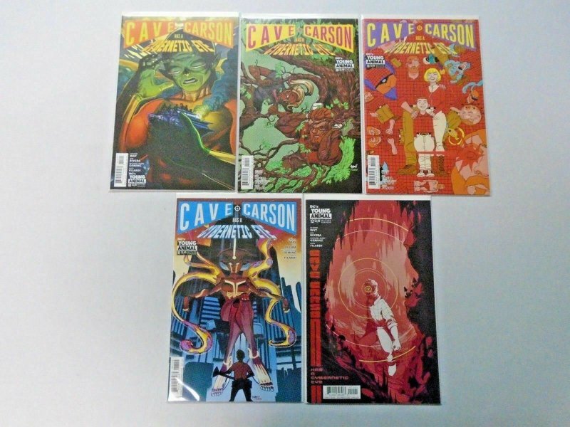 Cave Carson Has a Cybernetic Eye lot #6-12 see notes 8.0 VF (2017)