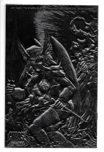 Lady Death IV The Crucible #1 Silver Foil Embossed Variant (Chaos, 1996) NM