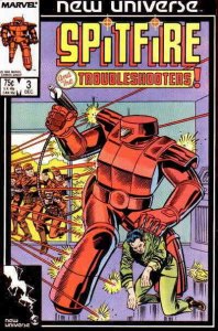 Spitfire and the Troubleshooters #3 FN; Marvel | we combine shipping