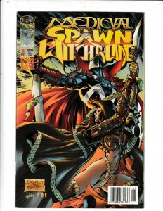 MEDIEVAL SPAWN / WITCHBLADE#1  VF/FN  IMAGE  COMICS  