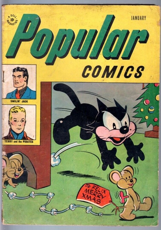 POPULAR COMICS #131-1947-FELIX THE CAT-GOLDEN AGE COMIC-VG VG