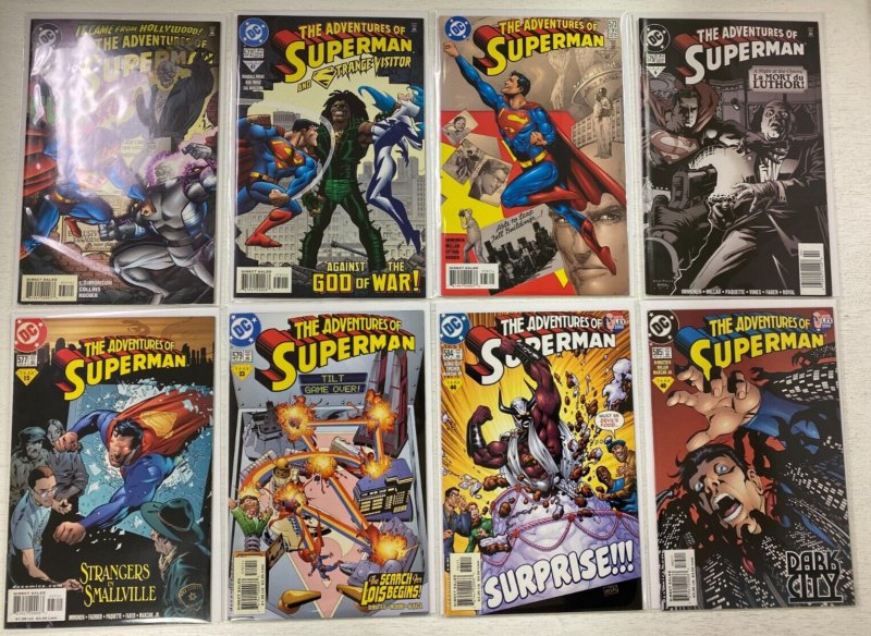 Superman lot #551-598 DC 34 different books 8.0 VF (1997-2002)