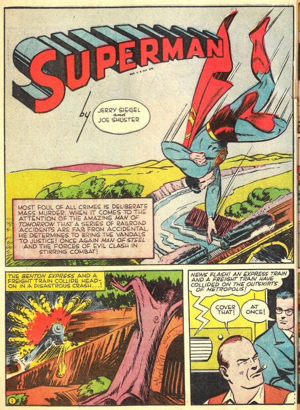 WORLD'S FINEST COMICS #3 (Fall1941) 6.0 FN Superman and Batman! Bob Kane!