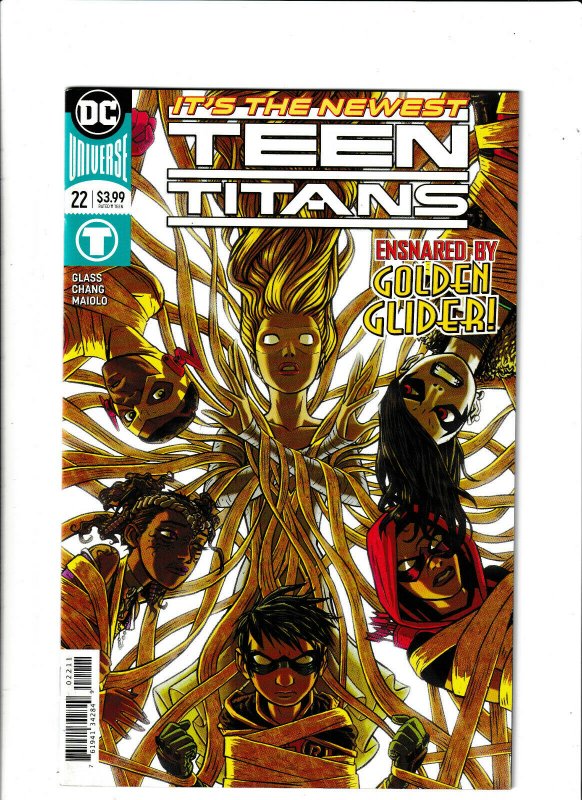 Teen Titans #22 NM- 9.2 DC Comics Damian Robin Crush Kid Flash