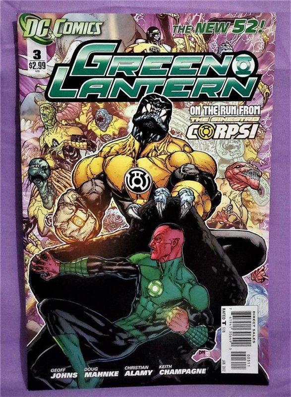 GREEN LANTERN #1 - 9 Geoff Johns Doug Mahnke DC New 52 (DC, 2011)! 