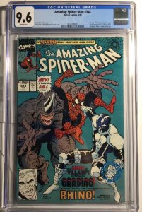 Marvel, Amazing Spider-Man #344, CGC 9.6, WP, 1st Cletus (carnage)/Cardiac,Look!