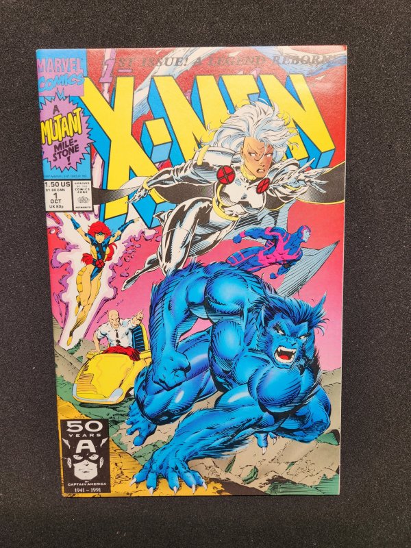 X-Men #1 Cover A (1991) Bo Jackson Insert Variant! VF/NM