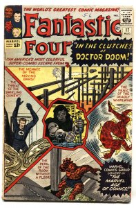 Fantastic Four #17 - 1963 - Marvel - VG- - comic book