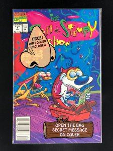 The Ren & Stimpy Show #1 (1992) Free! Air Fouler Enclosed