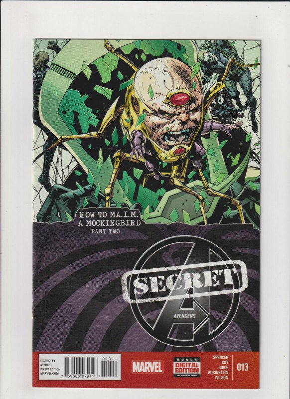 Secret Avengers #13 VF/NM 9.0 Marvel Comics 2014 Black Widow,Mockingbird 759606079117