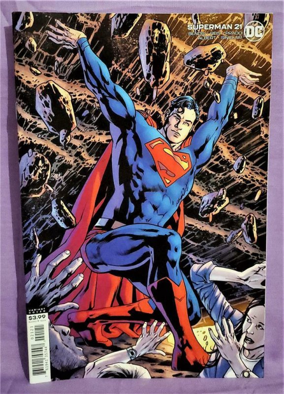 Brian Michael Bendis SUPERMAN #21 Bryan Hitch Variant Cover (DC, 2020)! 761941357447