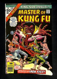 Master of Kung Fu Annual #1