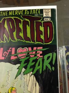 The Unexpected 113 FN/FN+ Neal Adams Cover (DC July 1969)