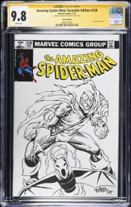 Amazing Spider-man (2022) # 238 (CGC 9.8 SS) Signed & Sketch Tim Vigil