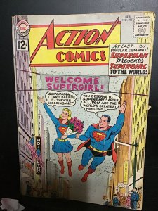 Action Comics #285  (1962) Supergirl introduced to the world! Affordable VG Wow!