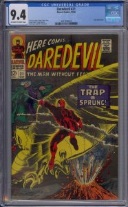 DAREDEVIL #21 CGC 9.4 OWL GENE COLAN