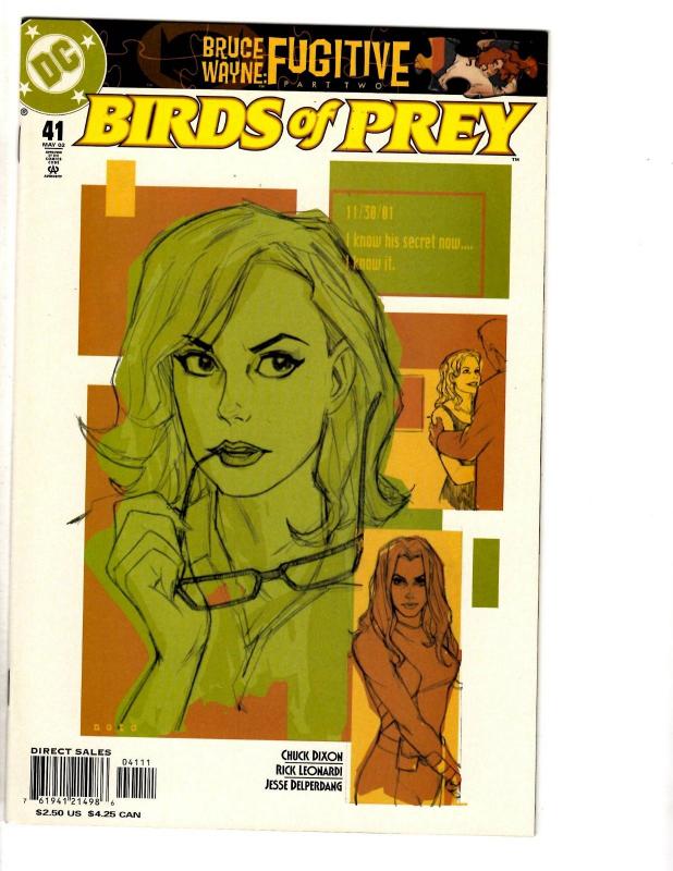 Lot Of 7 DC Comic Books Birds Of Prey # 1 26 40 41 56 57 60 Batman Joker CR23