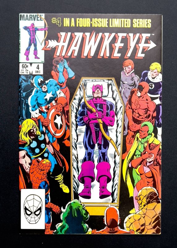 Hawkeye Limited Series (1983) [KEY] 1st Solo [Lot 4bks] VF+/NM!