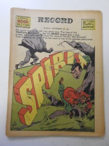 The Spirit #226 (1944) Newsprint Comic Insert Rare!