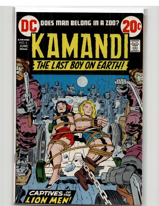 Kamandi, the Last Boy on earth #6 (1973) Kamandi