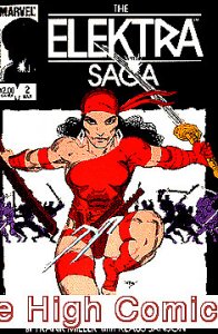 ELEKTRA SAGA (1984 Series) #2 Good Comics Book