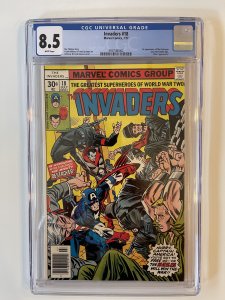 Invaders #18 - CGC 8.5 -  1st Destroyer (1977)