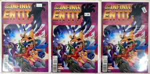 The Infinity Entity Lot of 3 #3 x3 (2016) Marvel Comics Warlock 1st Print