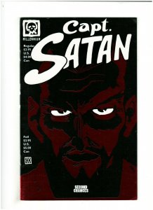 Capt. Satan VF+ 8.5 Millennium Comics 1994 Red Foil Cover