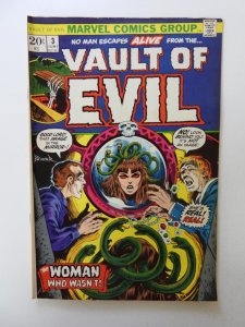 Vault of Evil #3 (1973) VG+ condition moisture damage
