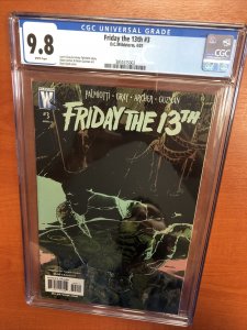 Friday The 13th (2007) #3 (CGC 9.8 WP) Ryan Sook Cover