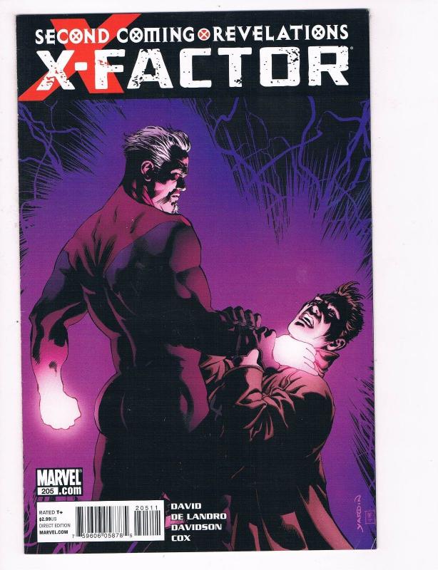 X-Factor # 205 NM Marvel Comic Book X-Men Magneto Wolverine Cable S80