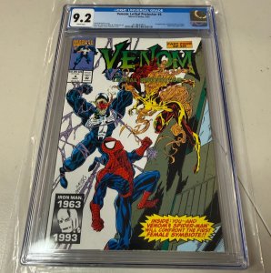 Venom Lethal Protector # 4 CGC Graded 9.2 Marvel Comic Book Spider-Man JH30