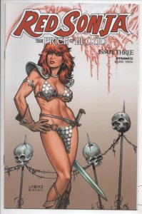 RED SONJA The Price of Blood #3, NM, She-Devil, Linsner, 2020, more RS in store