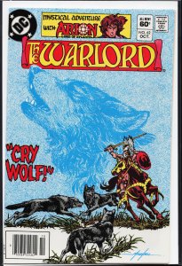 Warlord #62 Newsstand Edition (1982) Warlord